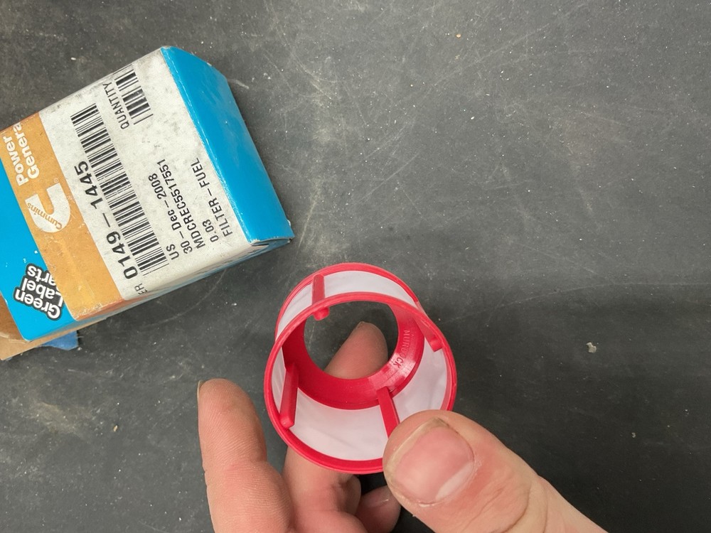 Onan #149-1445 Fuel Filter.