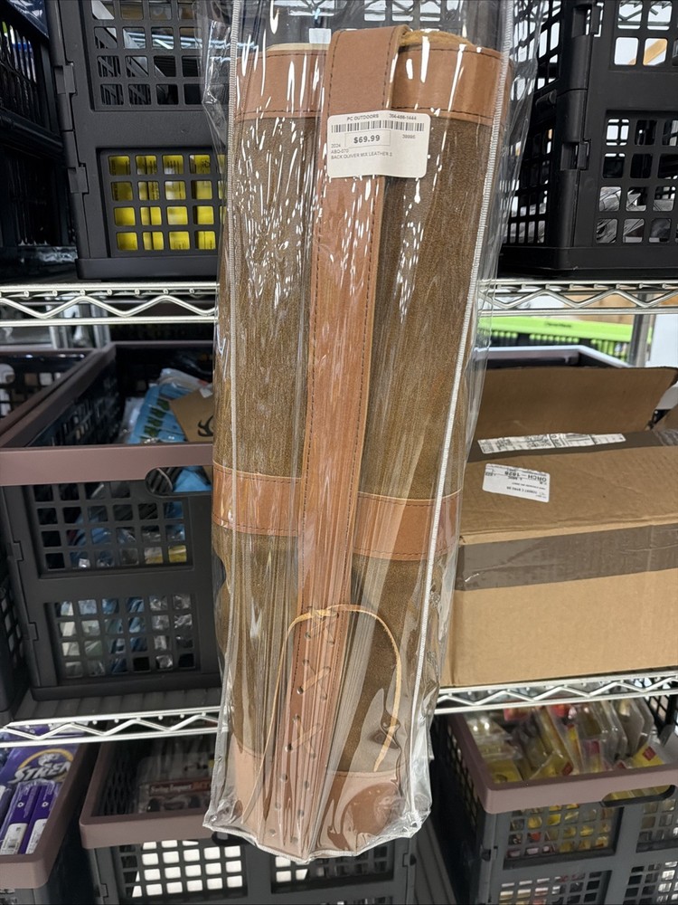 Acorp ABQ-070. Back Quiver Mixed Leather