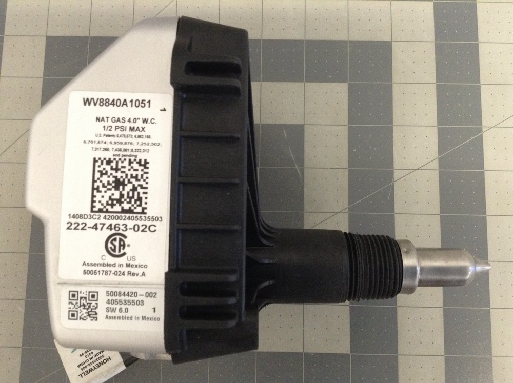 Honeywell Water Heater Gas Valve WV8840A1051