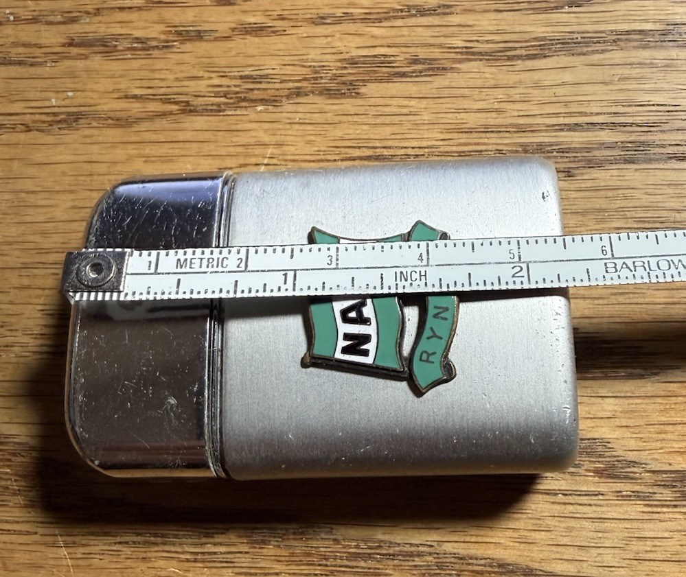 Vintage Advertising Ronson Typhoon Lighter Untested