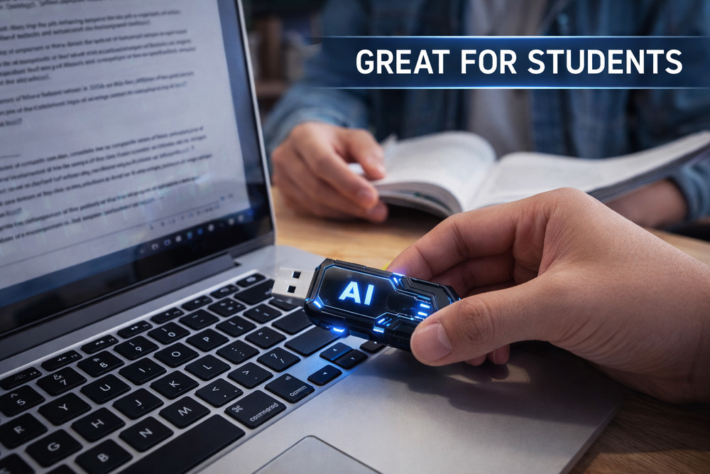 Offline AI Assistant USB – Local AI Chat Tool | No Internet Required | Privacy