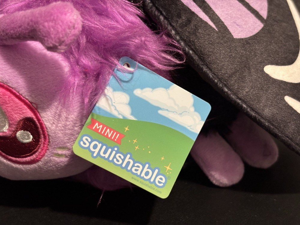 Squishable Poison Hawkmoth Mini Plush NWT Excellent Condition