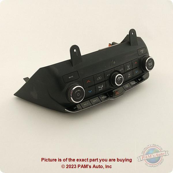 Used A/C Selector Switch fits: 2021 Dodge Durango temperature control front cont