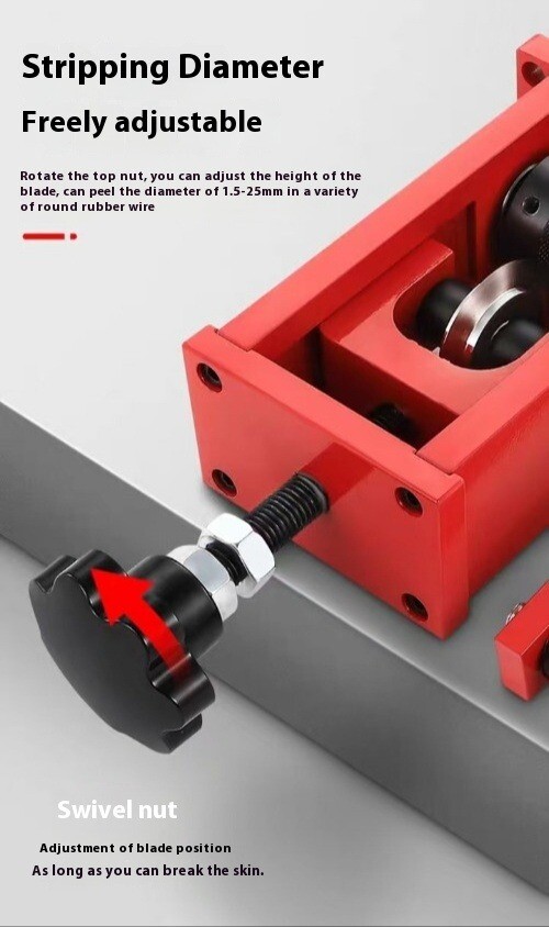 Scrap Copper Wire Cable Hand Stripper Wire Stripper Small Home Use 1.5-25mm