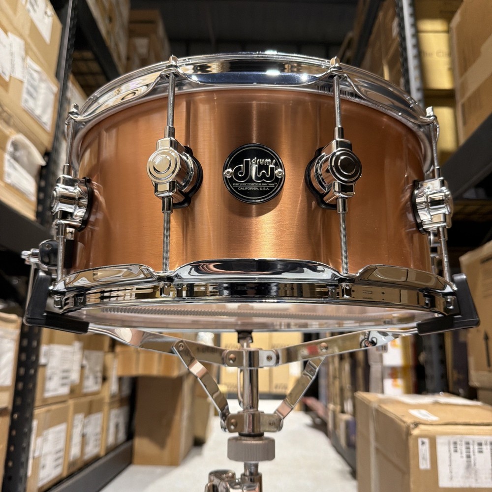 DW 6.5x14 Performance Copper Snare Drum - DRPM6514SSCP