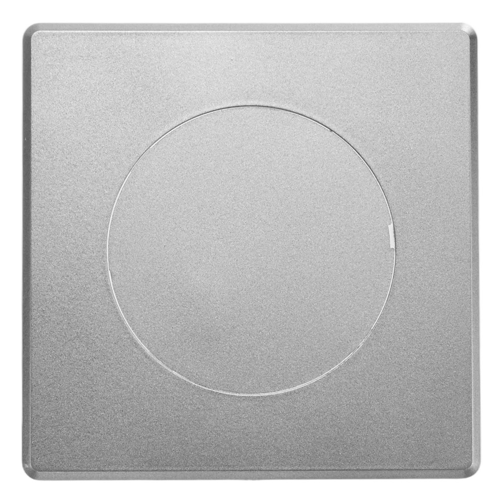 1-Pack Access Panel for Drywall, 4x4" Plastic Removable [Grey, Round]