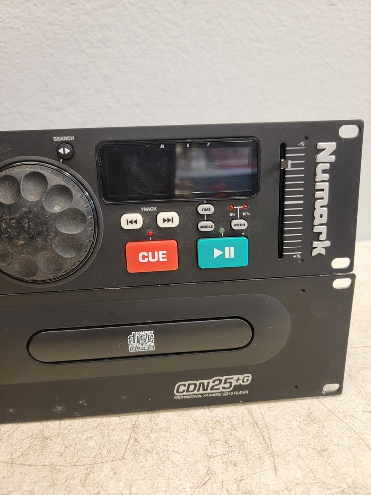 Numark CDN25+G Dual Karaoke Professional CD Player
