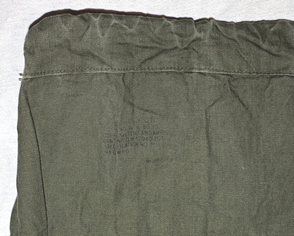 ORIGINAL WWII OD HBT BARRACKS BAG
