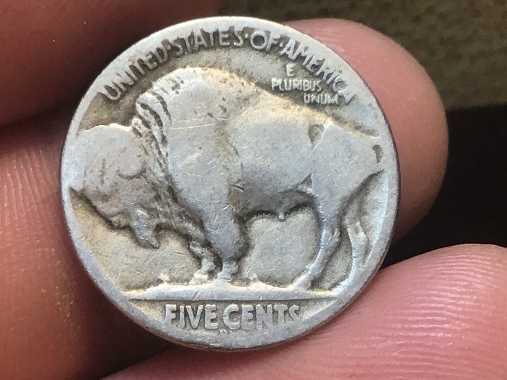 1925-D Buffalo Nickel, Restored Date, 1 Coin