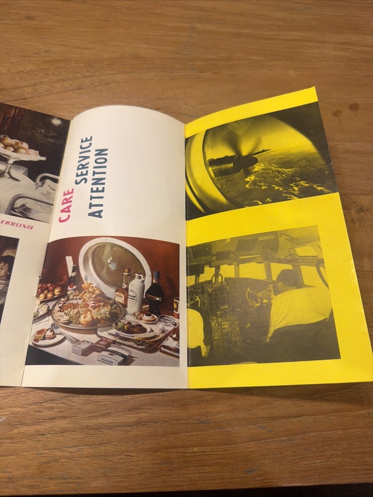 CSA IL-18 Aircraft Advertising Brochure