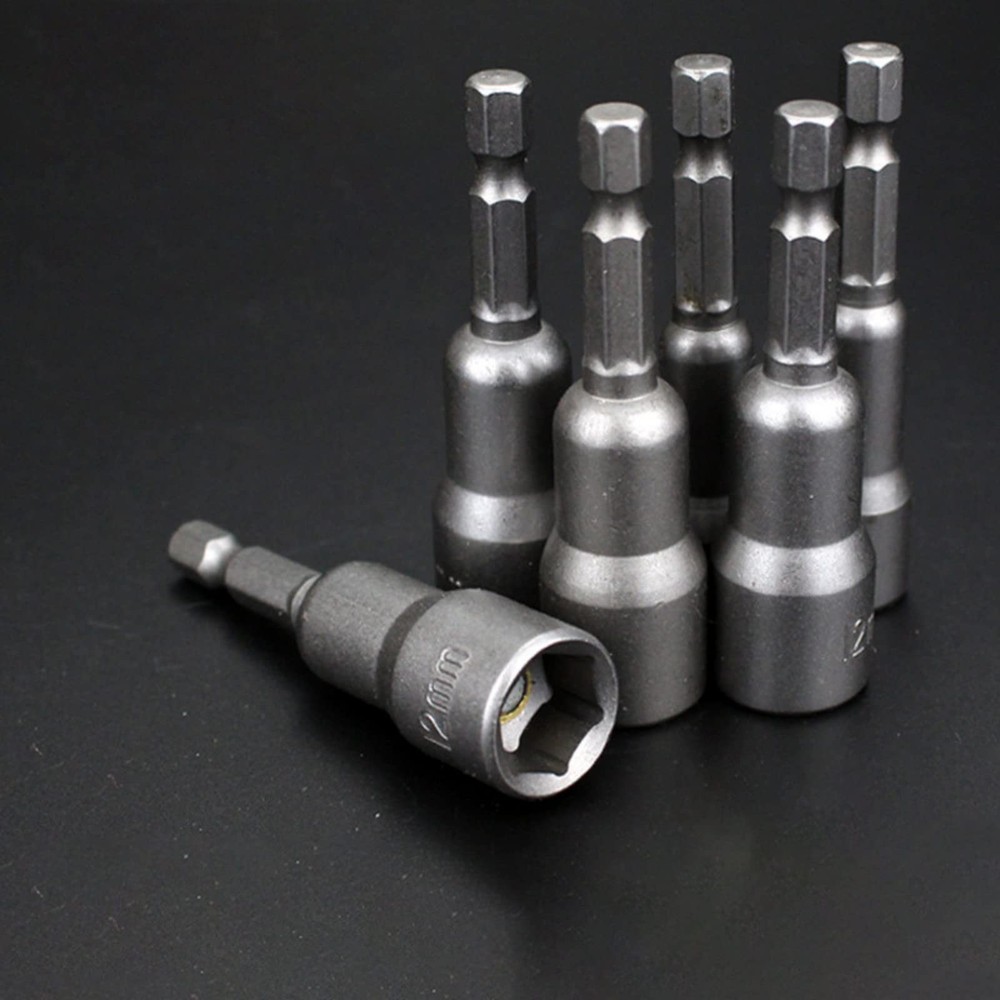 5/16" Nut Driver Drill Bit Set, 10 PCS Hex Magnetic Impact Nut Setter Socket ...