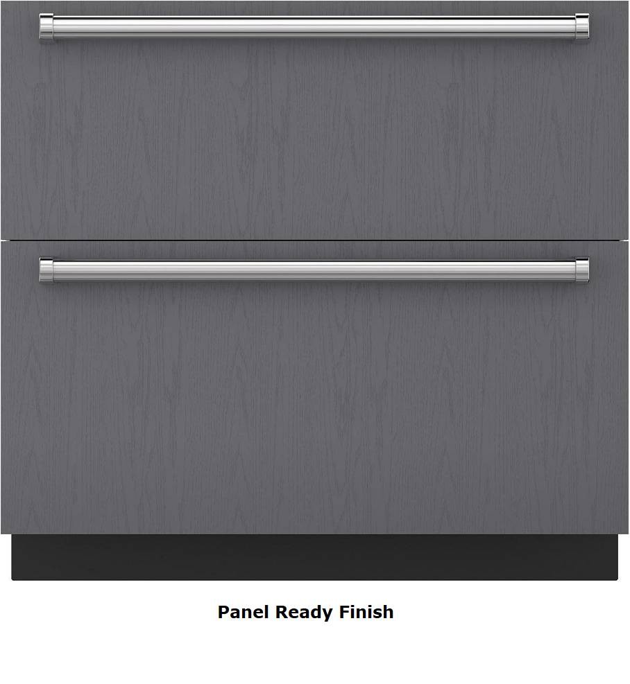 Sub Zero 36" PR Integrated Double Drawer Smart Refrigerator/Freezer ID36C