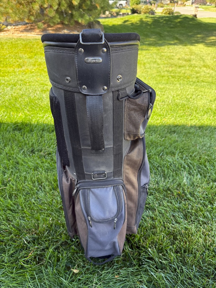 VIPER - Black 14-Way Divide Golf Stand Bag