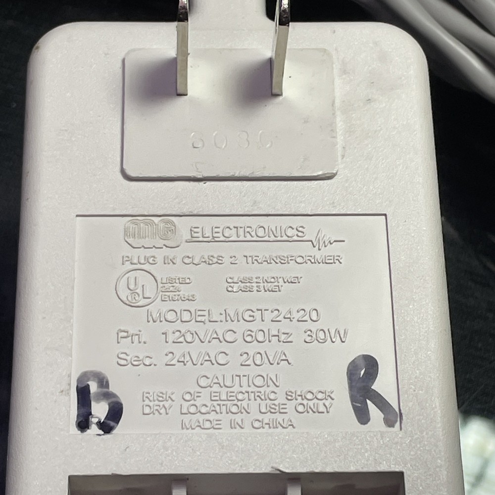 Microframe 5400 2-Digit Take-A-Number LED Display Power Supply & Remote Control