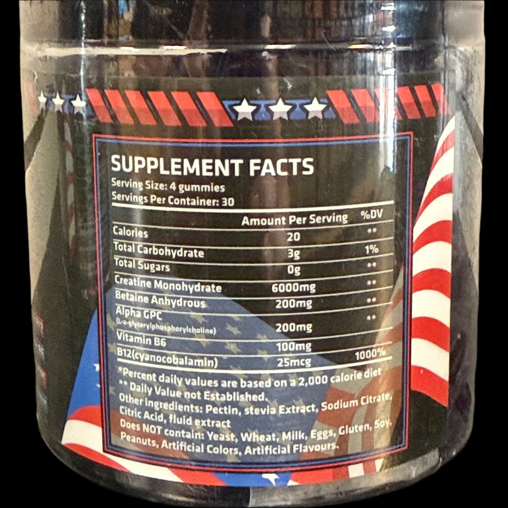 Creatine Gummies - Patriot Supplements