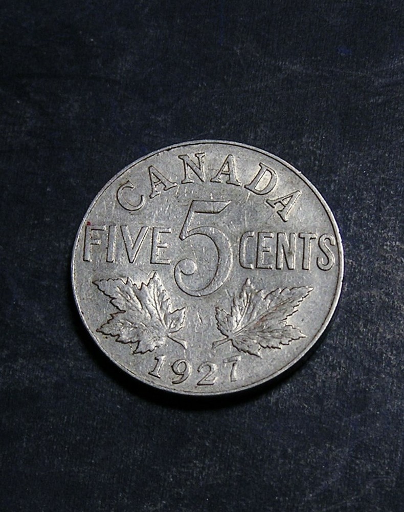 1927 Canadian Nickel