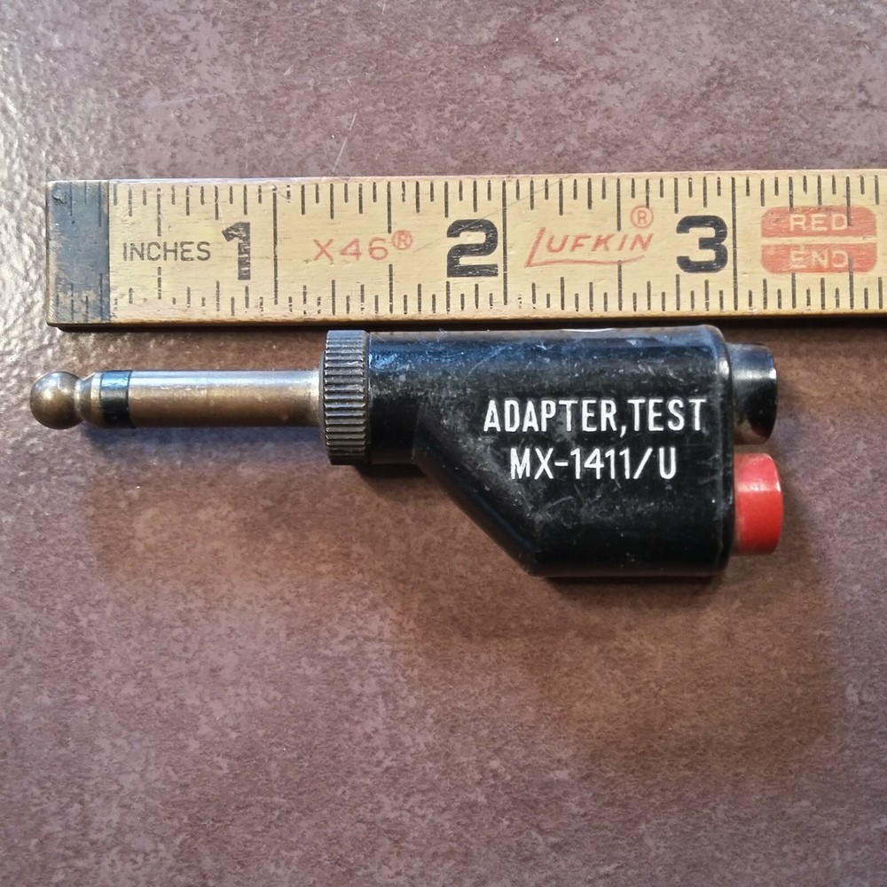 Headphone Test Adapter MX-1411/U, 100 ohm with 2.5ma Range