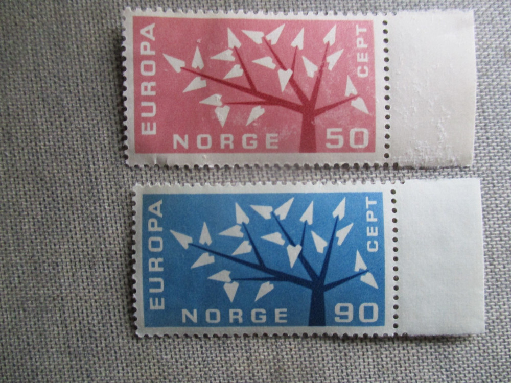 Norway, Scott# 444-445, MNH