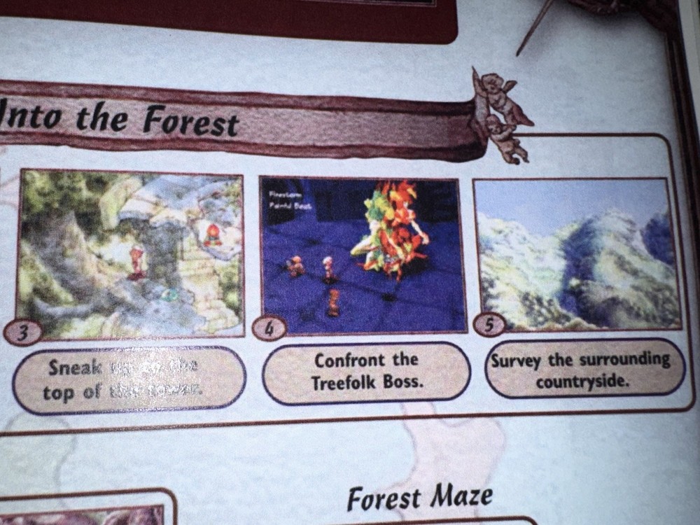 SaGa Frontier 2 Custom Hardcover Strategy Guide Ps1