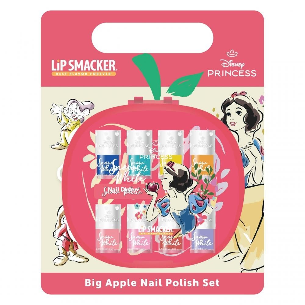 Lip Smacker Snow White Apple Nail Set