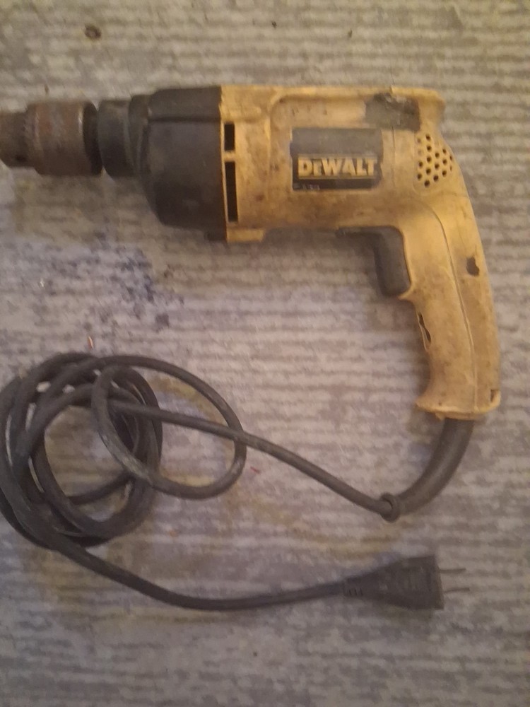 DEWALT DW235G 1/2" Variable Speed Corded Drill - Yellow