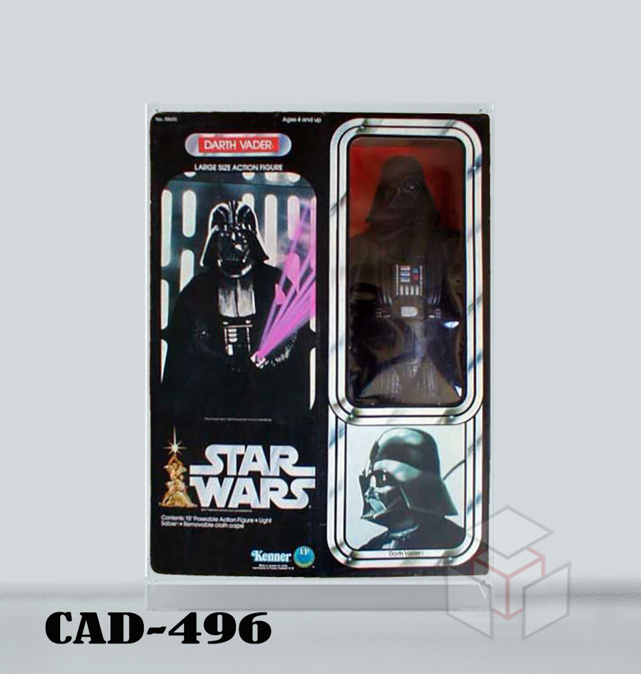 Pre-ORDER Acrylic Display Case for Star Wars KENNER Large size Darth Vader