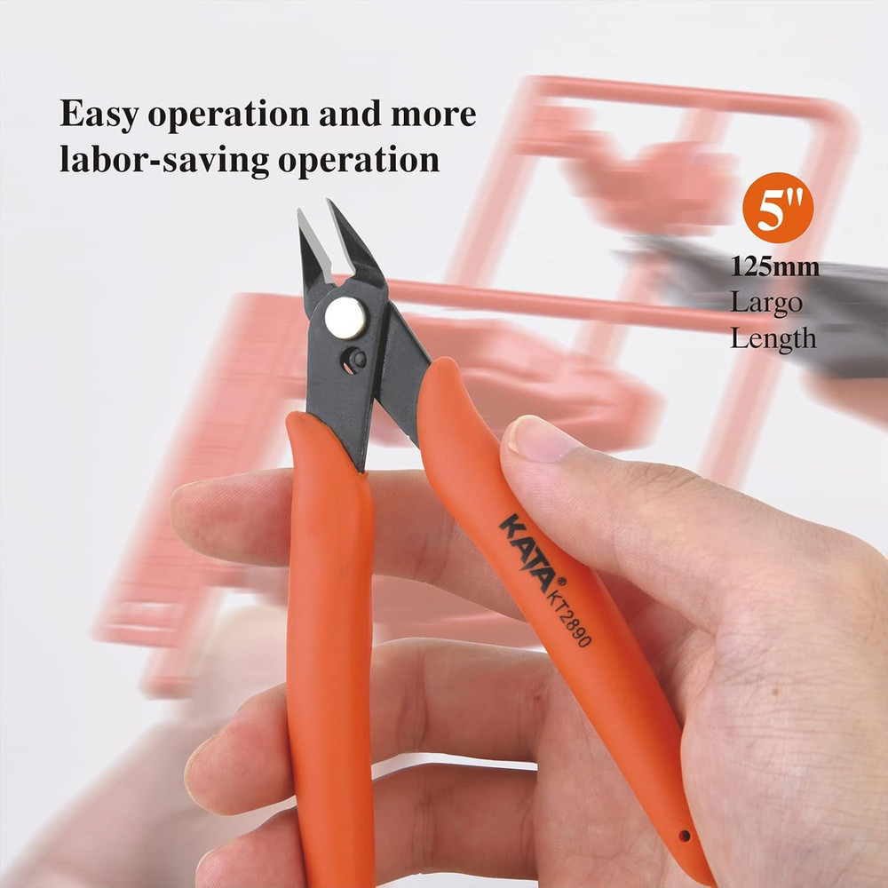 Micro Wire Cutters Pliers: Precision Flush Cutter Tools for Jewelry Making Cr...