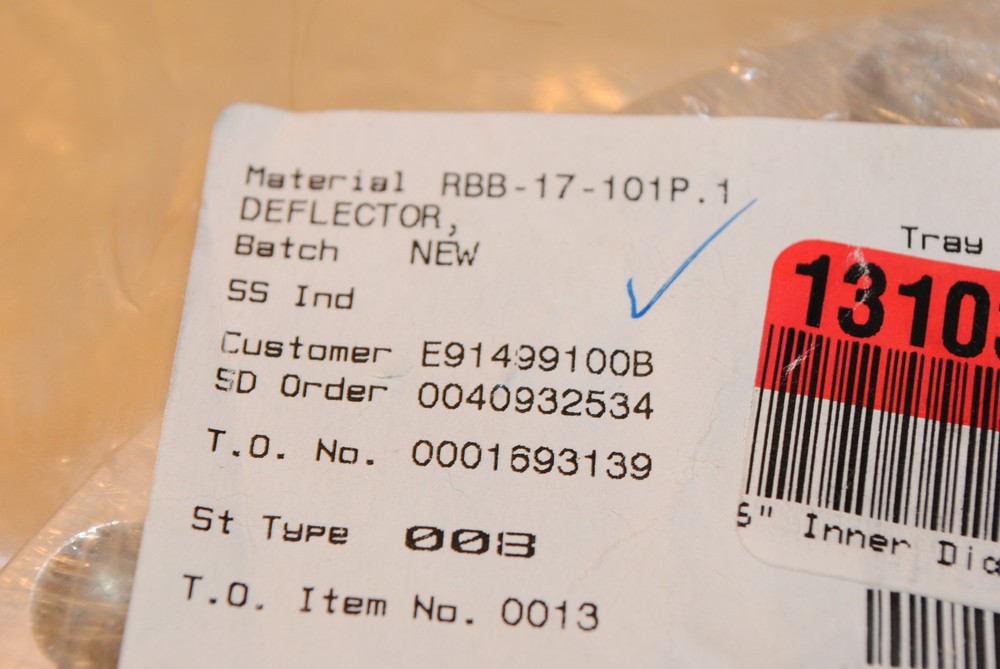 Rolls-Royce RBB-17-101P.1 Inner Diameter Deflector