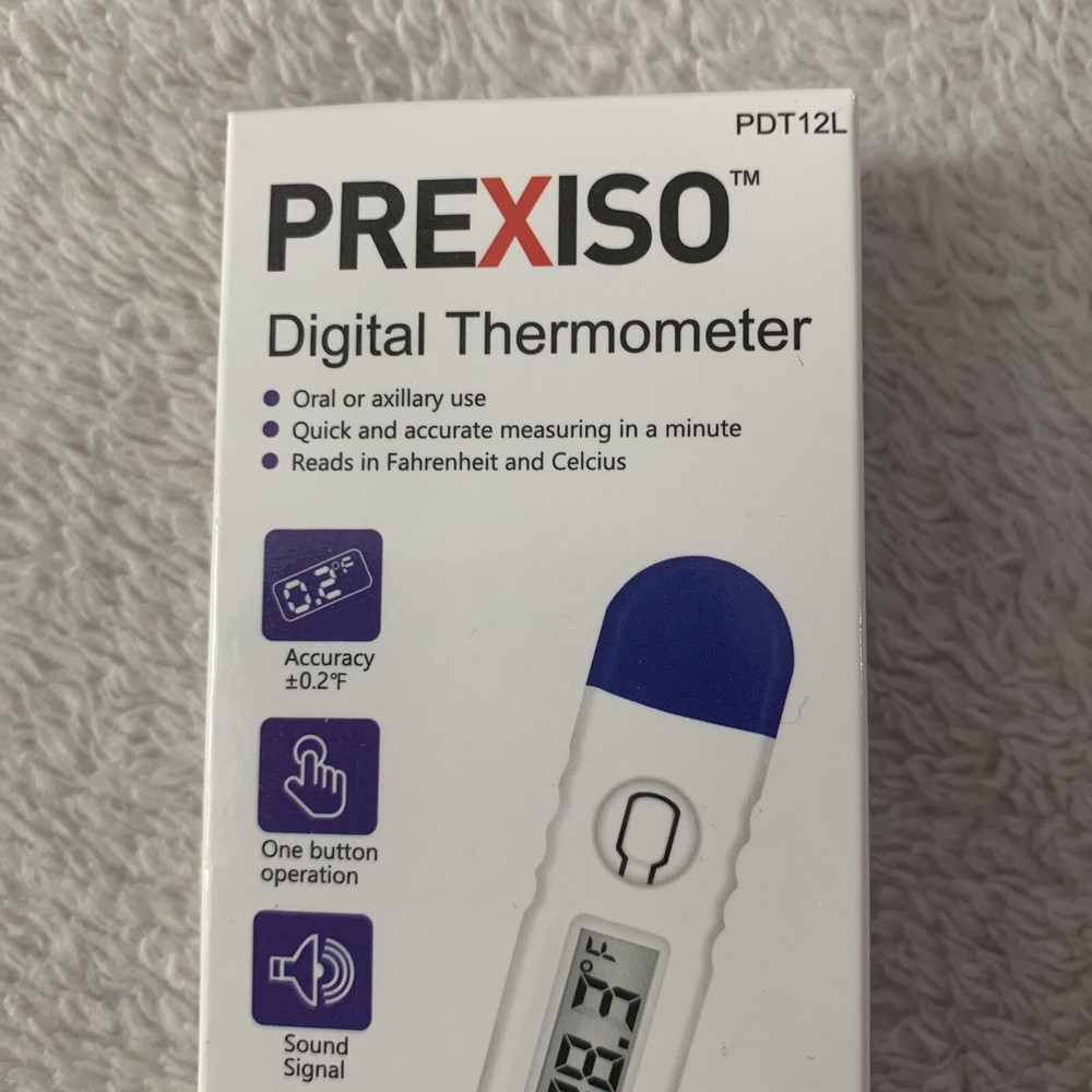 Prexiso Digital Thermometer Oral/Axillary Portable-A2