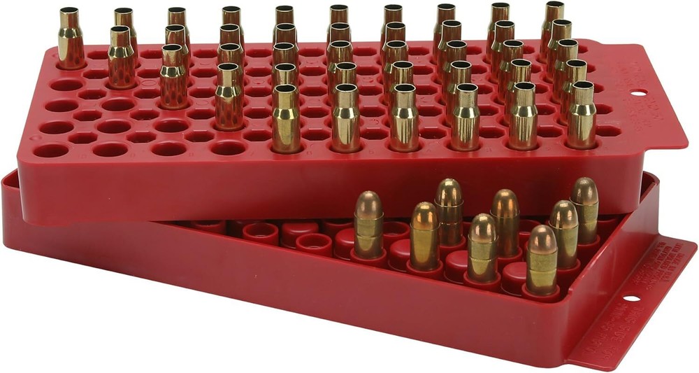 MTM Universal Ammo Loading Tray Red (Includes one Tray), 1 Pack