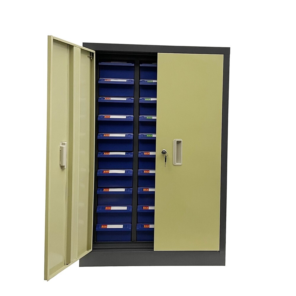 Part Cabinet with 30 Drawer Bolt and Nut Tool Storage Box Organization Shelving