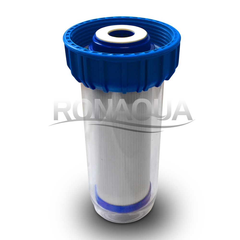 10" Clear Standard Whole House Water Filter System with GAC Filter