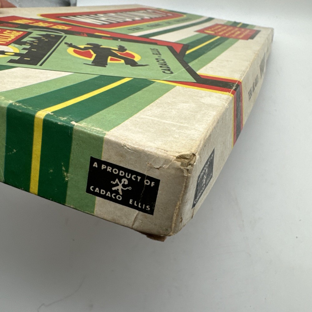 Whodunit Board Game 1959 Cadaco no. 232