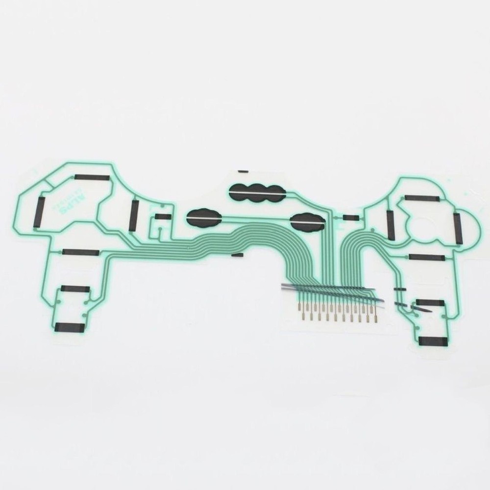 10Pack Ribbon Circuit Conductive Film Keypad For PS3 Controller Dual Shock 3