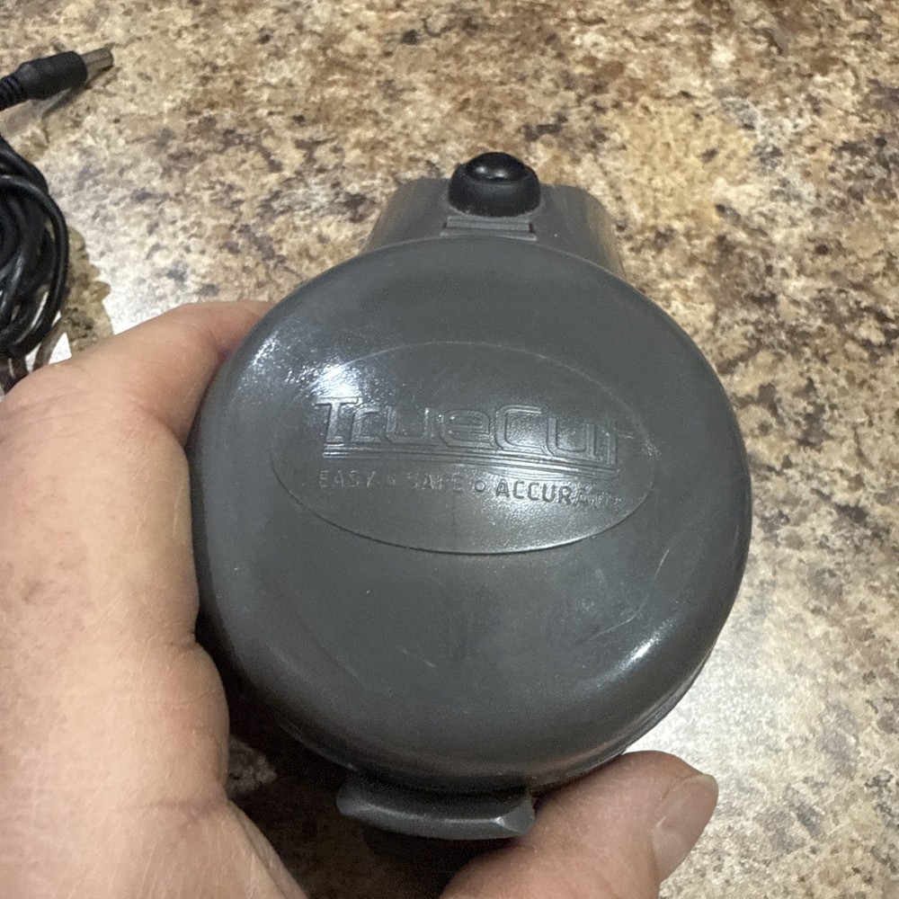 TrueCut True Sharp Diamond Grit Power Rotary Blade Sharpener Grey