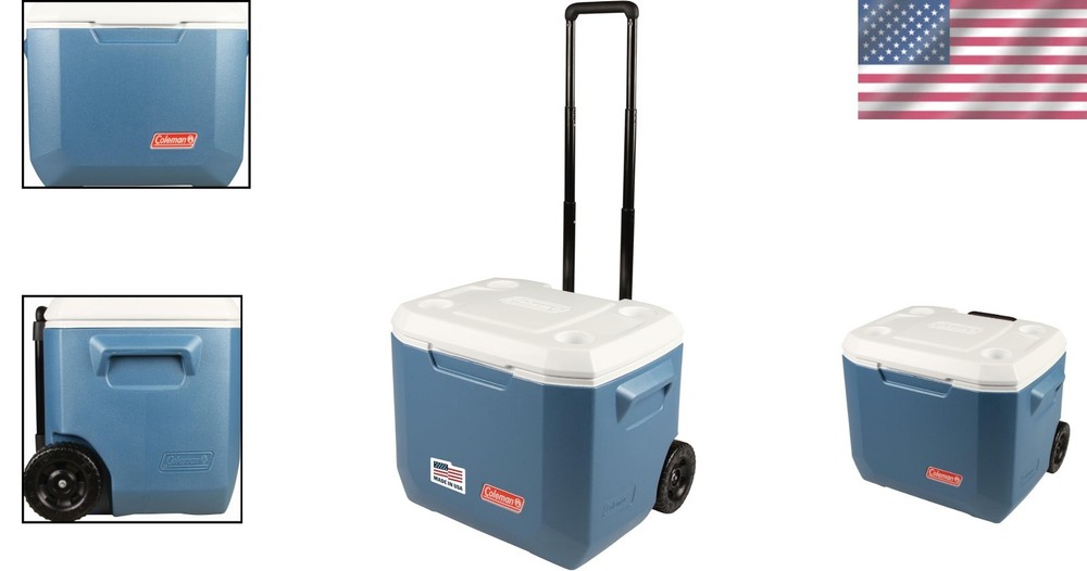 Xtreme 50qt Rolling Cooler - 5 Days Ice Retention