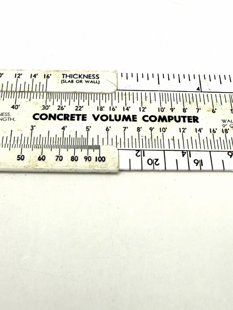 VTG Lacrosse Wi Concrete Co Concrete Volume Computer