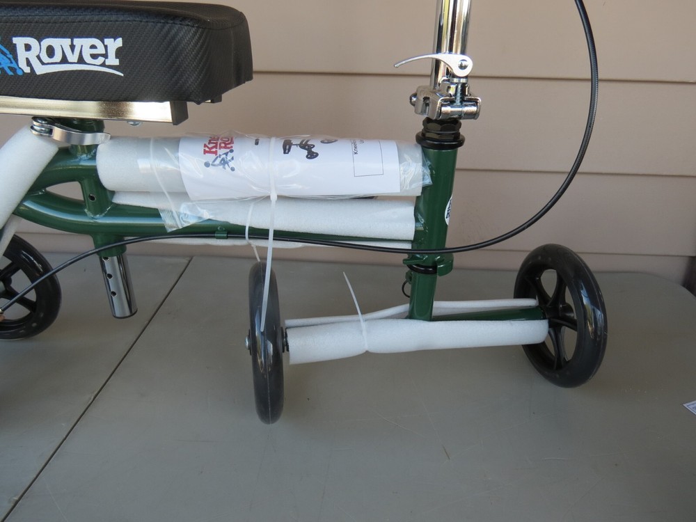 KneeRover Steerable Knee Scooter Green KS-05