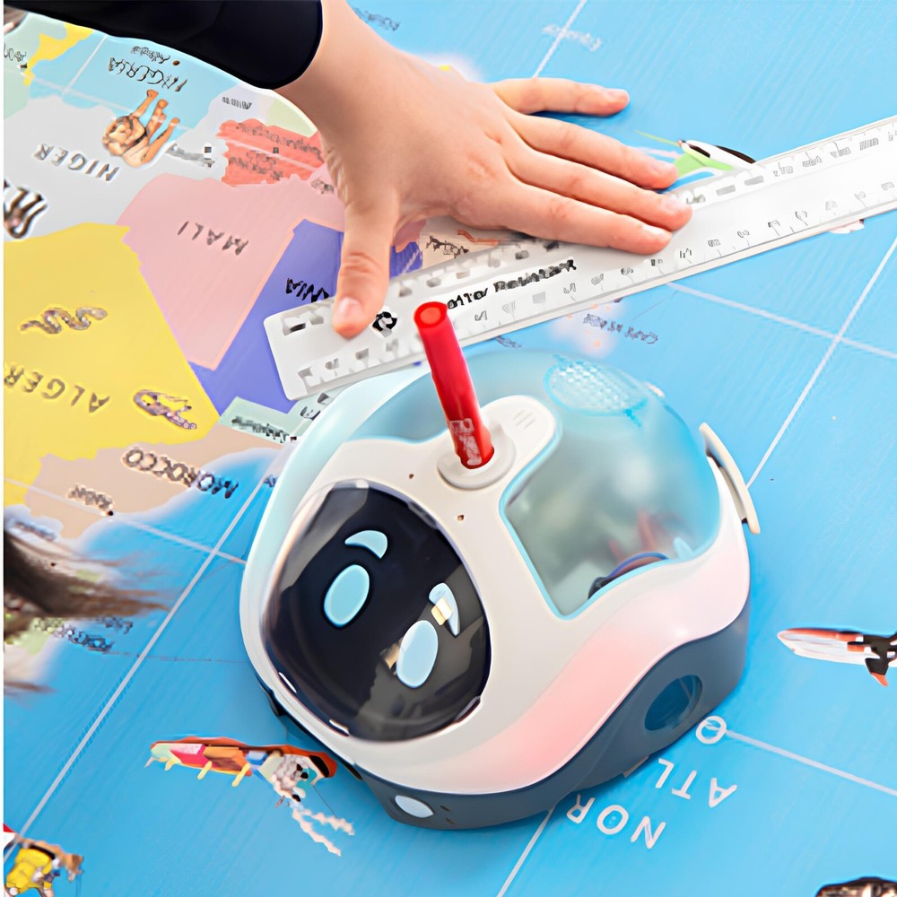 TTS Loti-Bot Coding Floor Robot Rechargeable Programmable Bluetooth Toy for Kids