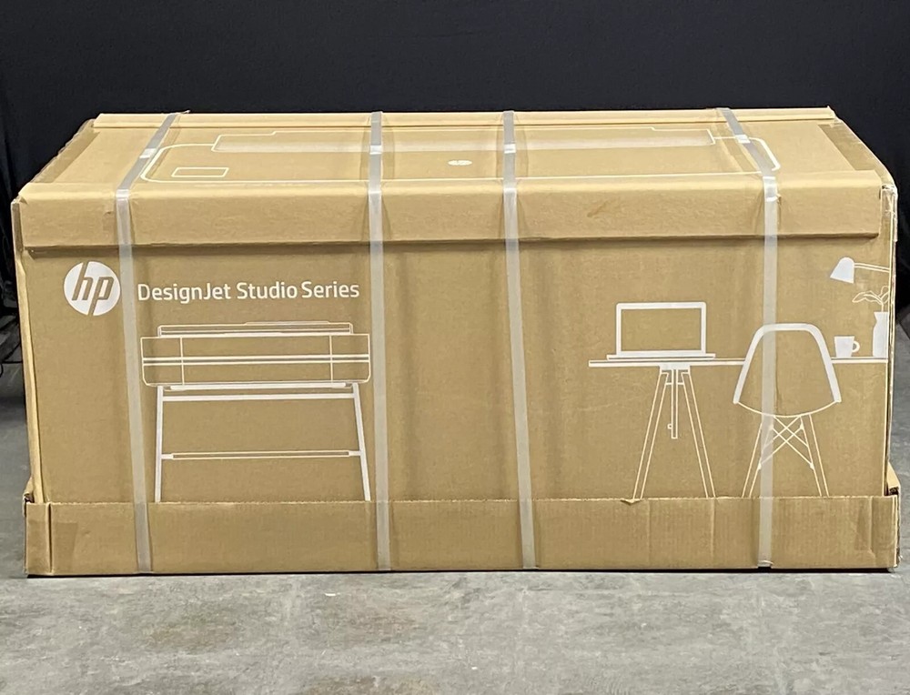 HP DesignJet Studio 36" Wide Format Plotter Color Printer CAD Arch Plans Printer