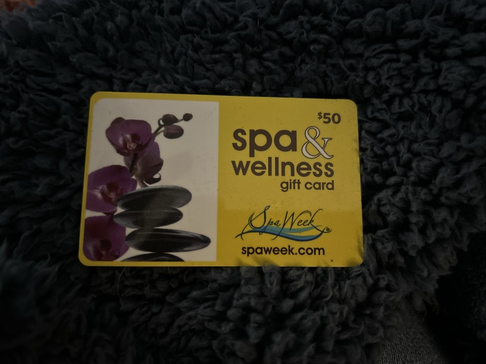 $50 Spa & Wellness Gift Card.