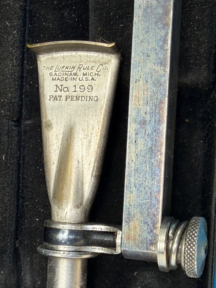 Lufkin 199 vintage indicator 0-.010"