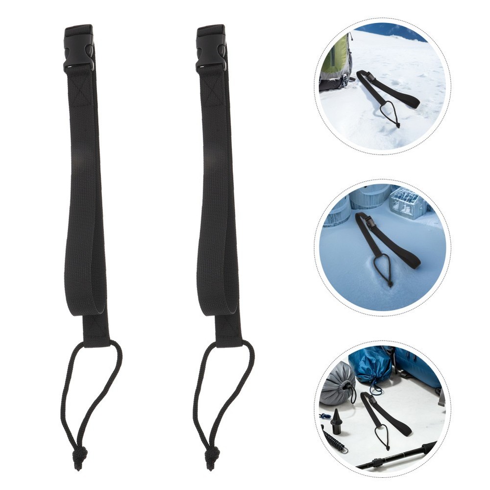 4 Pcs Snowboard Leash Strap Ski Storage Straps Accessories Binding