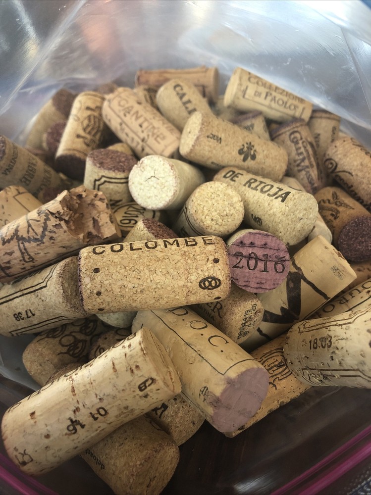 Wine Corks 100 ASSORTED  USED WINE CORKS