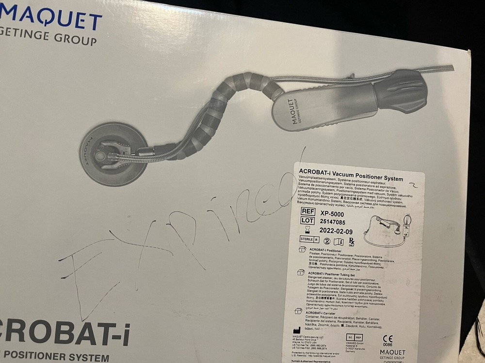 Getinge ACROBAT-i Vacuum Positioner System Ref: XP-5000Z