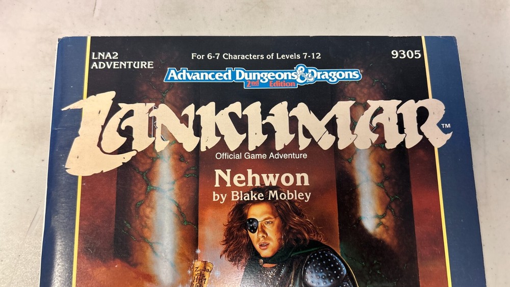 Advanced Dungeons & Dragons Nehwon Paperback