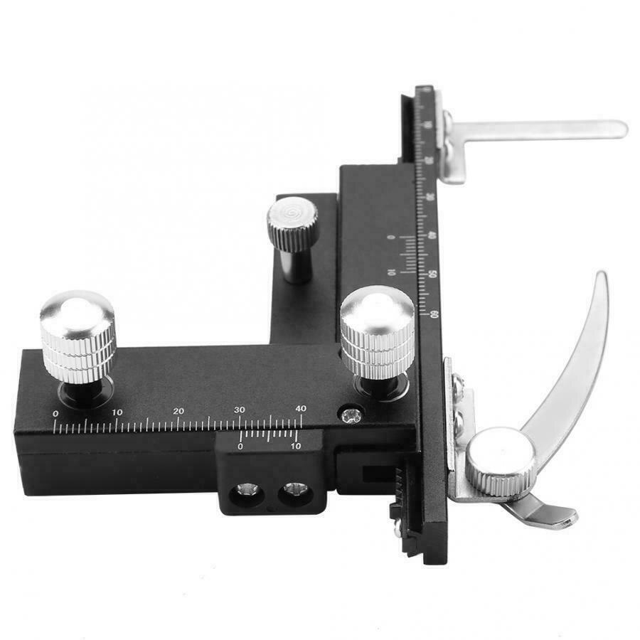 Biological Microscope Metal Moving Calipers X-Y Movable Stage With Scale