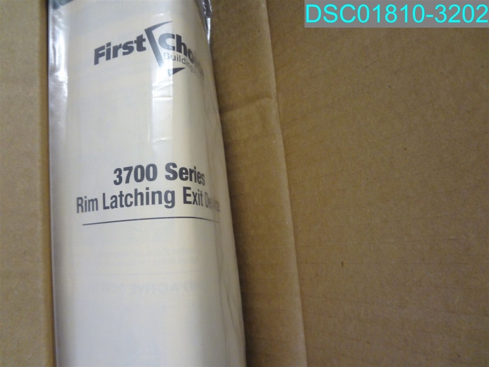 First Choice Building Products 379036-BL 3790 36" BLACK RIM EXIT DEVICE