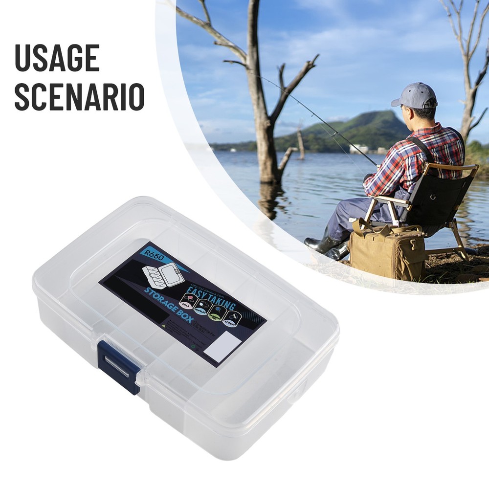 Tool Screws Box Case Box Craft Organizer PP Plastic Small Part Container