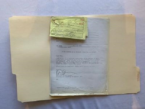 Overkill Concert Contract 1990 Pittsburgh